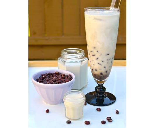 Fèves rouges et lait de coco红豆冰
